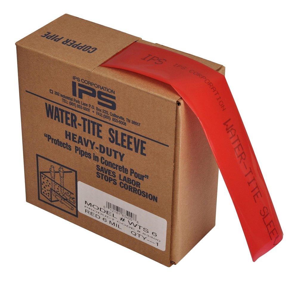 Water-Tite Red 1/2 - 1 in. x 200 ft. Polyethylene Pipe Sleeve 