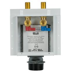 1/4-Turn Fire-Rated Washing Machine Sweat Supply Box