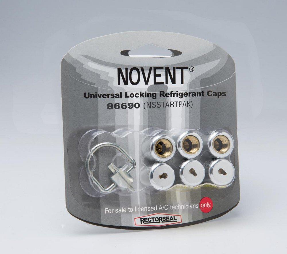 Rectorseal Silver Tamper Resistant Cap with Key 