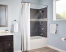Moen Brushed Nickel Double Curtain Shower Ring 