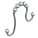 Double Curtain Shower Ring Polished Chrome