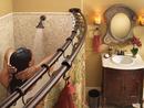 Moen Old World Bronze Double Curtain Shower Ring 