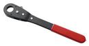 REED Red Ratchet Wrench Stamped with Retaining Ring Handle 