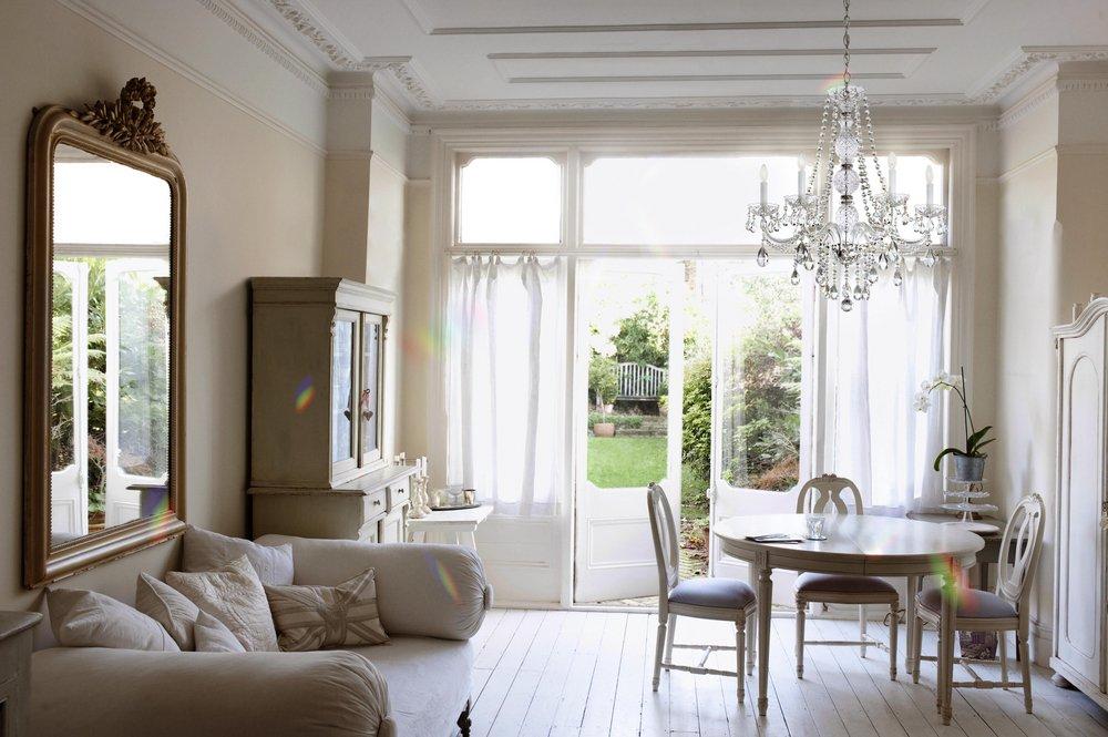 Schonbek Silver 60W 6-Light Candelabra E-12 Base Incandescent Chandelier Ceiling Light 