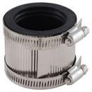 No Hub Reducing 301 Stainless Steel Coupling with Neoprene Gasket and Shield 