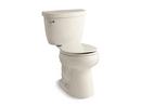 1.6 gpf Round Two Piece Toilet in Almond