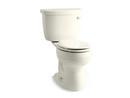 KOHLER Biscuit 1.6 gpf Round Two Piece Toilet in Biscuit 