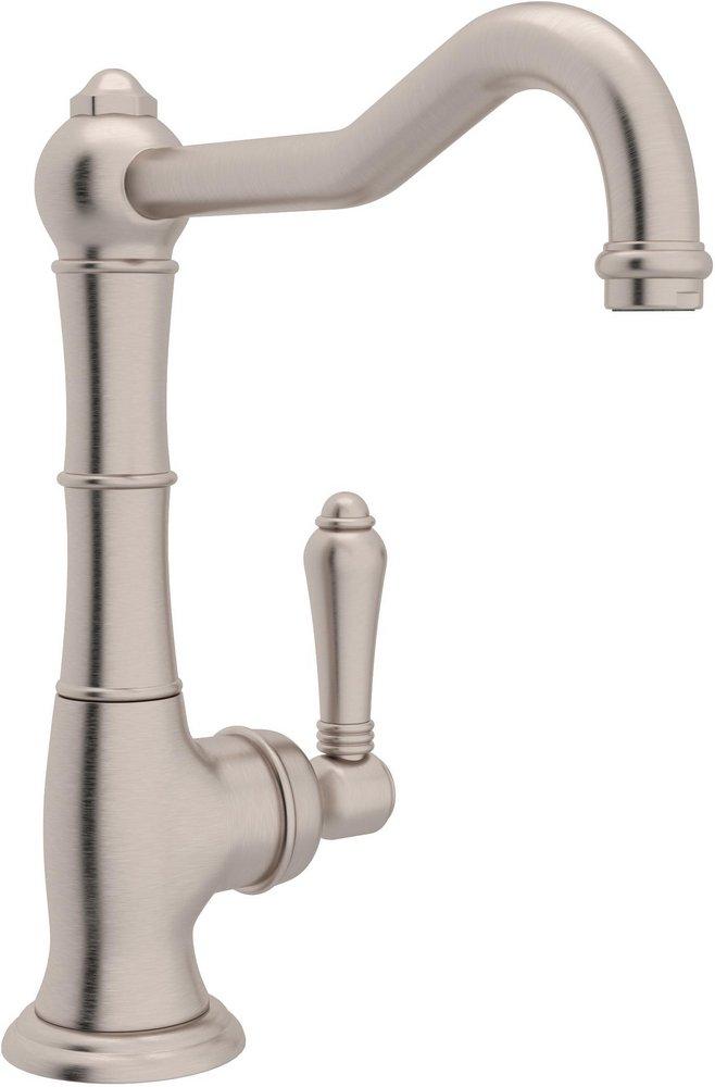ROHL&reg; Satin Nickel Single Lever Handle Bar Faucet 