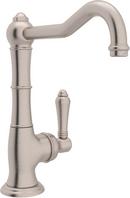 ROHL&reg; Satin Nickel Single Lever Handle Bar Faucet 