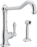 ROHL&reg; Polished Chrome Single Handle Kitchen Faucet 