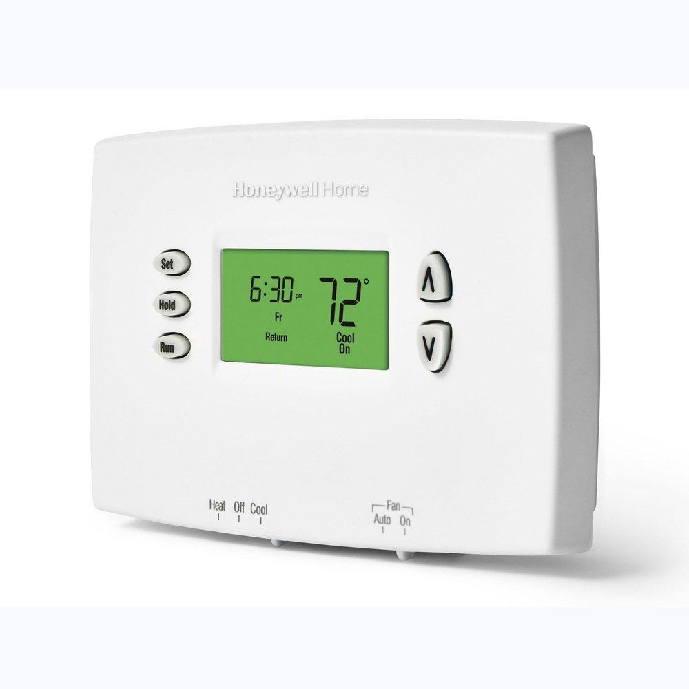 Honeywell Home Premier White&reg; 1H/1C Programmable Thermostat 