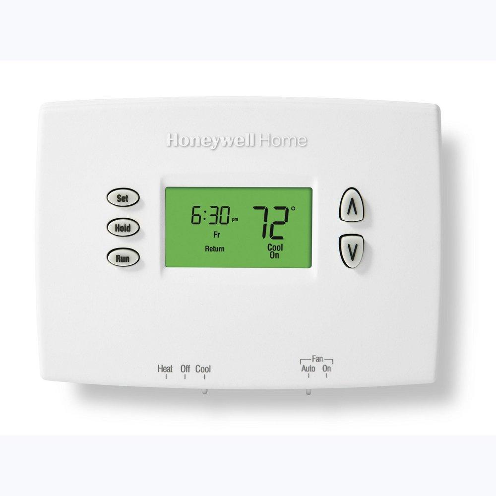 Honeywell Home Premier White&reg; 1H/1C Programmable Thermostat 