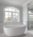 MTI Whirlpools&reg; White 66 x 36 in. Acrylic Freestanding Bathtub with Center Drain 