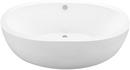 66 x 36 in. Acrylic Freestanding Bathtub with Center Drain in White
