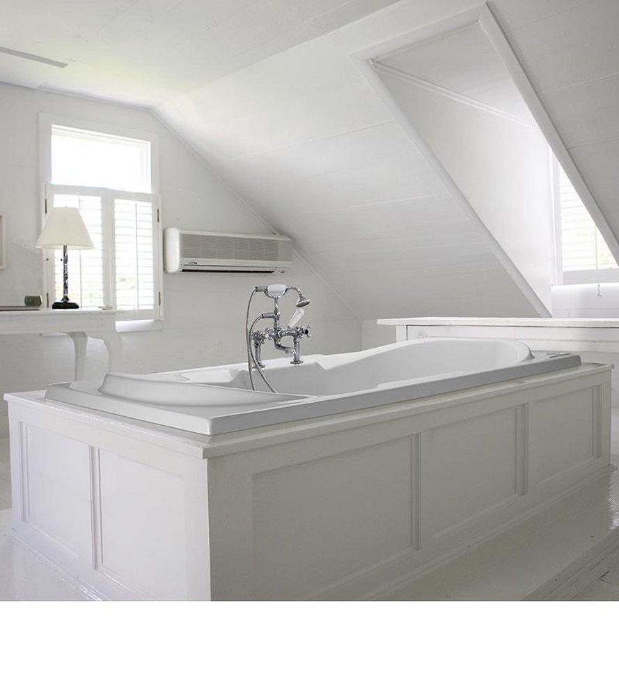72 X 42 Standard Rectangle Air Whirlpool Bath White 