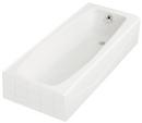 KOHLER White 60 x 30-1/4 in. Soaker Alcove Bathtub with Right Drain 