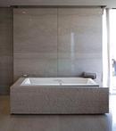 MTI Whirlpools&reg; White 66 x 36 in. Soaker Drop-In Bathtub with Center Drain 