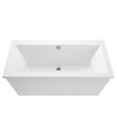 66 x 36 in. Acrylic Freestanding Rectangle Air Bathtub in White