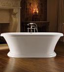 MTI Whirlpools&reg; White 71-1/4 x 34-3/4 in. Freestanding Bathtub 