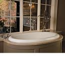 MTI Whirlpools&reg; White 71-1/4 x 40-3/4 in. Soaker Drop-In Bathtub with Center Drain 