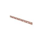 1-3/4 in. x 26 in. Copper-Bonded™ Steel Pipe Support Bracket with 1/2 in. and 3/4 in. Holes