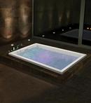 White 60 x 36 in. Air Bath Drop-In Bathtub with Reversible Drain 