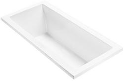 66 x 32 in. Soaker Drop-In Bathtub with Left Drain in White