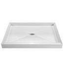 42 in. Rectangle Shower Base in White