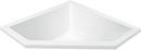 White 48 X 48 Center Acrylic Corner Bath *DEBORA 1 