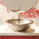 Native Trails Brushed Nickel Vessel Lavatory Sink 