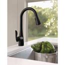 Moen Matte Black Single Handle Pull Down Kitchen Faucet 