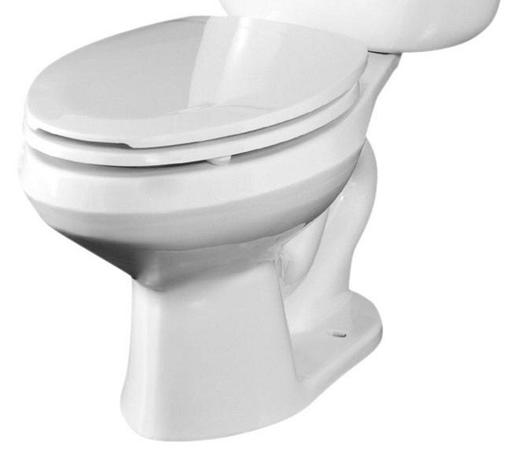Briggs Plumbing Products White Round Toilet Bowl 