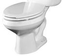 Briggs Plumbing Products White Round Toilet Bowl 