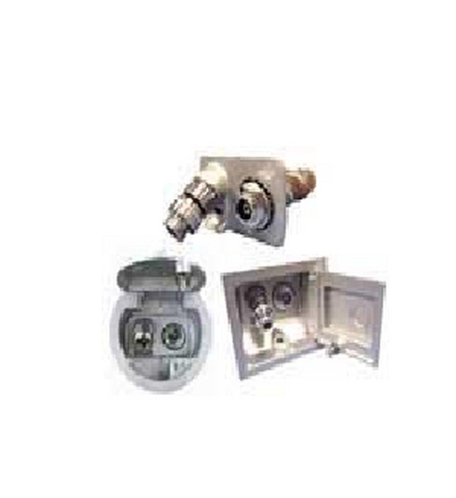 Woodford Manufacturing Chrome Chrome FPT x MGHT Wall Hydrant 