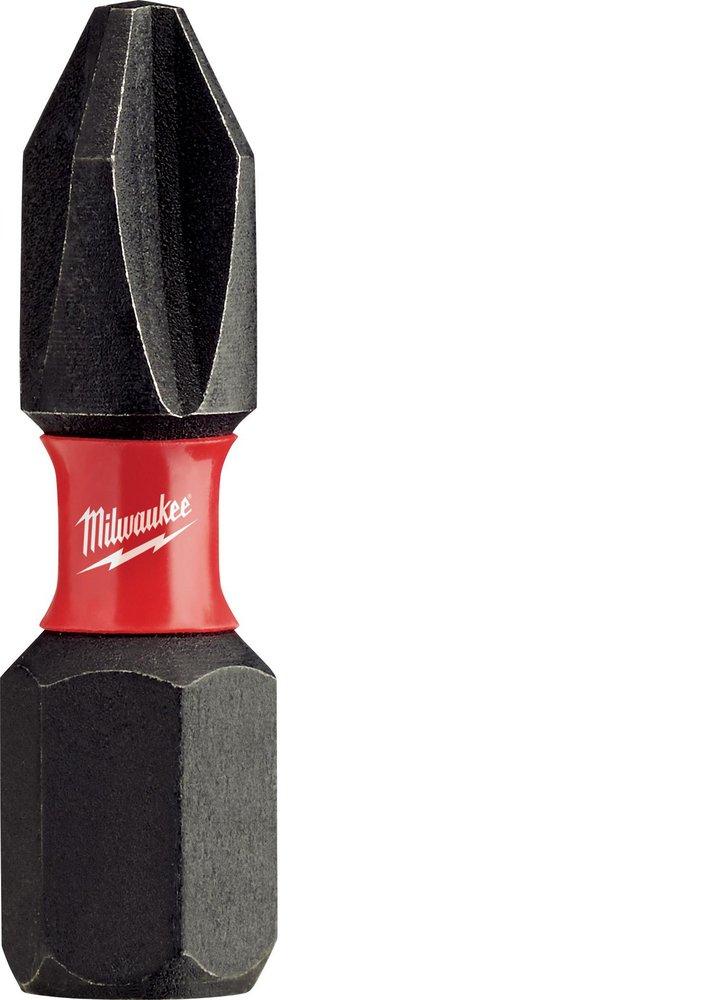 Milwaukee&reg; Silver #2. x 1/4 in. Hex Phillips 1 Piece 