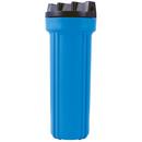 3/4 in. Inlet/Outlet 2-1/2 in. X 10 in. Blue Filter Housing