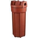 3/4 in. Inlet/Outlet 10  in. Length High Temperature Red Filter Housing to 200 Deg F