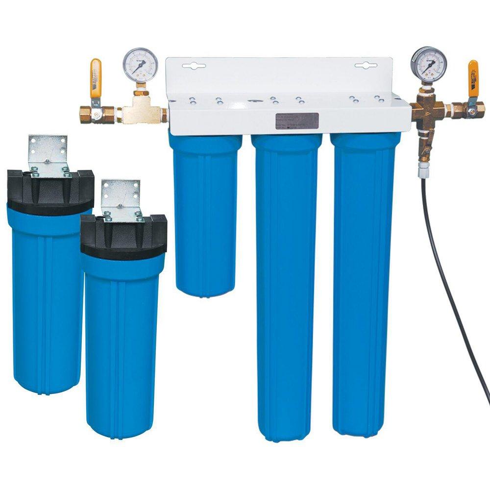 Watts Blue FNPT 4 gpm 20000 gal Water Filter System for PWICE4 Ice Maker Filtration in Blue 