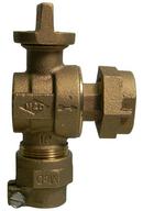 A.Y. McDonald CTS Compression x Meter Brass Angle Ball Valve 