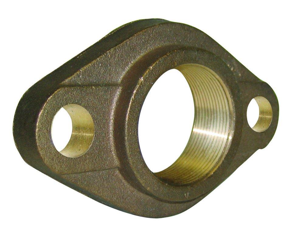 A.Y. McDonald Flanged x FNPT Domestic Water Service Brass Coupling with Gasket 
