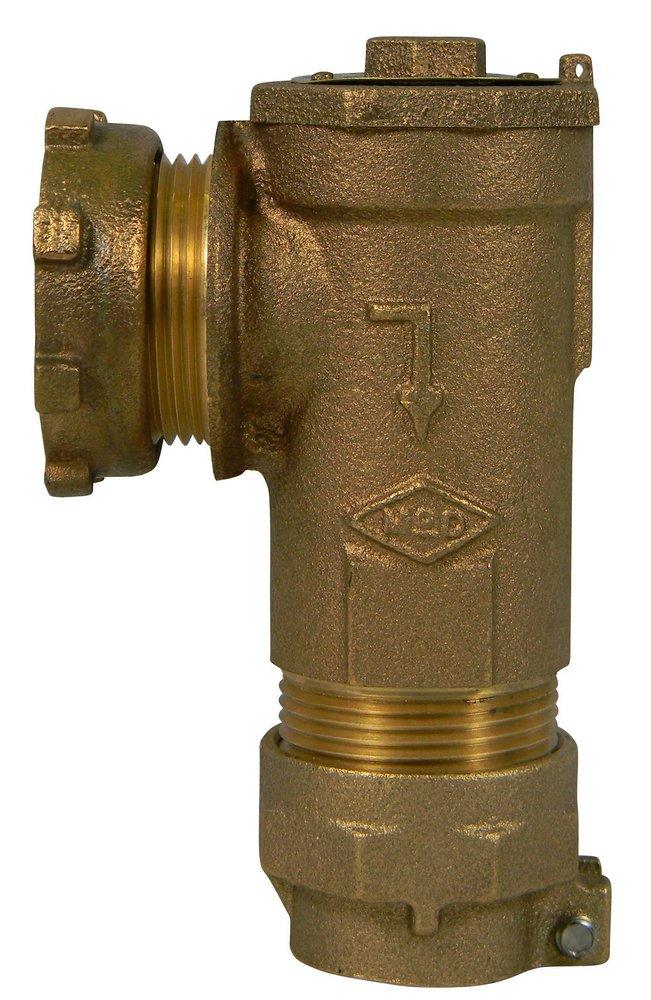 A.Y. McDonald Brass Yoke x Meter Check Valve 