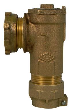3/4 in. Brass Yoke x Meter Check Valve