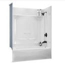 Aker by MAAX White 59-7/8 x 32 in. Tub & Shower Unit in White 