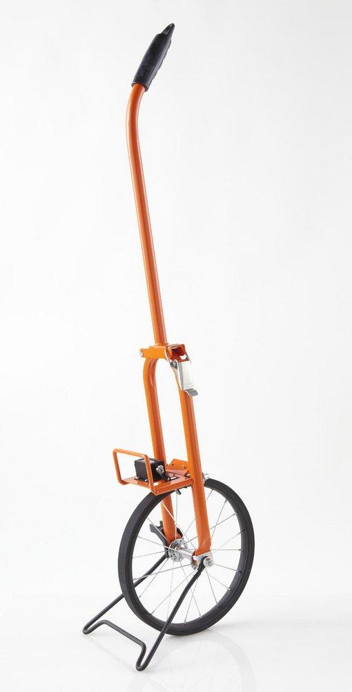 Keson Orange Spoked Measuring Wheel with Metal Frame 