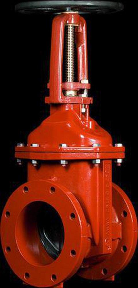 American Flow Control Flanged Ductile Iron OS&Y Resilient Wedge Gate Valve 