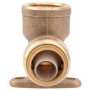 SharkBite&reg; Natural Brass Push x FNPT Brass 90 Degree Elbow 