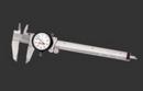 Stainless Steel Dial Caliper with Case in White