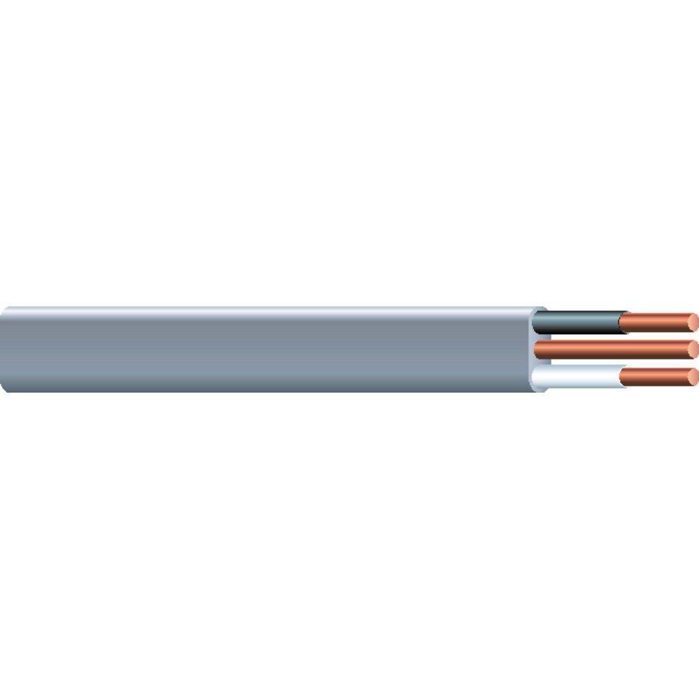 Southwire&reg; 12 ga 3-Conductor Solid Copper UF-B Cable in Grey 