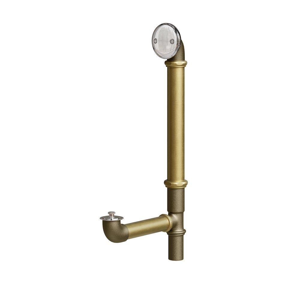 PROFLO® Chrome Brass Lift & Turn Drain 