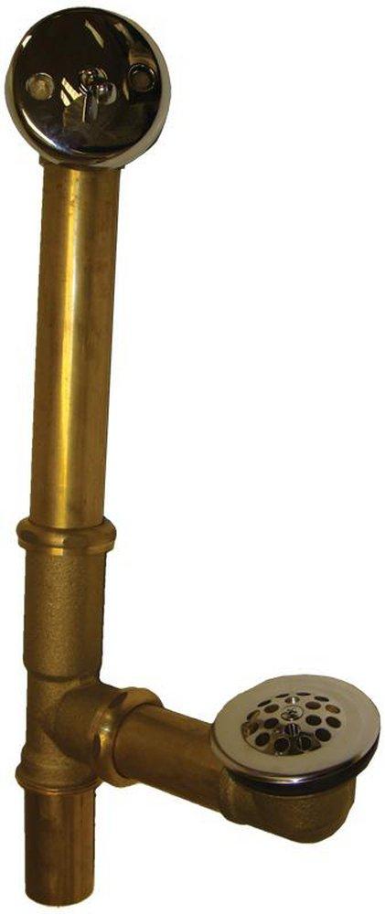 PROFLO® Chrome Brass Trip Lever Drain 